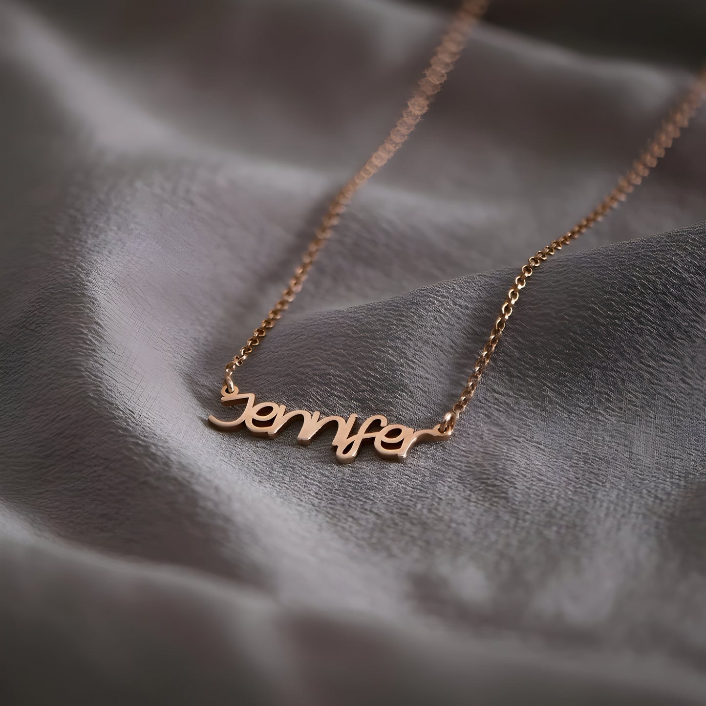 Yours Truly 22K Plated Pixie Name Necklace