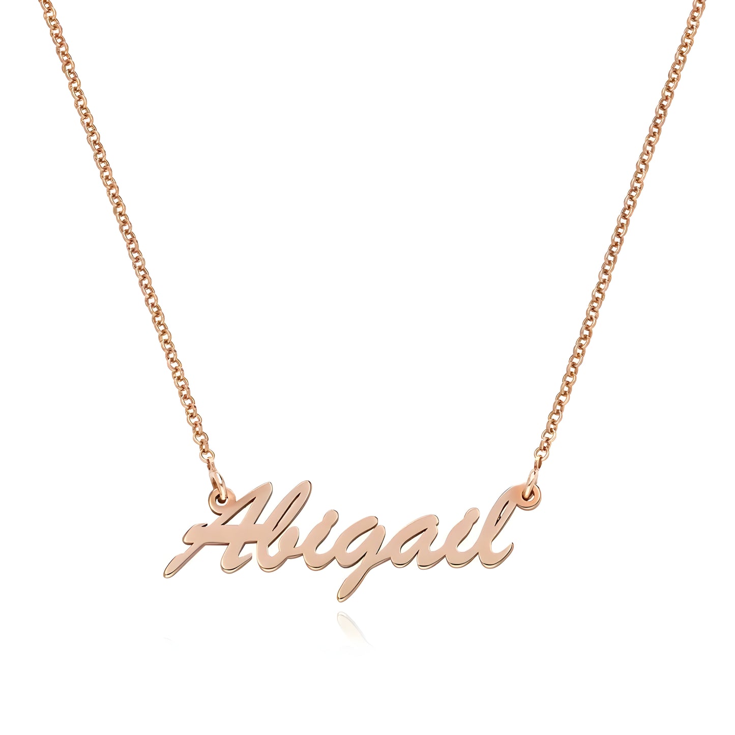 Yours Truly 22K Plated Basic Name Necklace