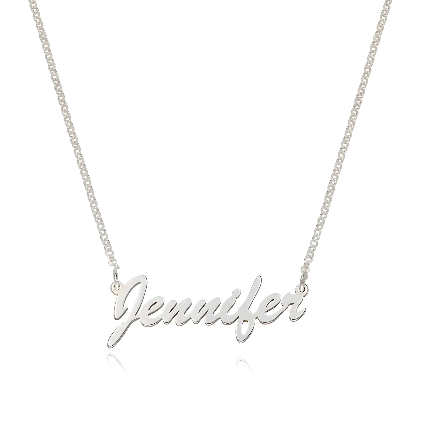 Yours Truly 22K Plated Basic Name Necklace