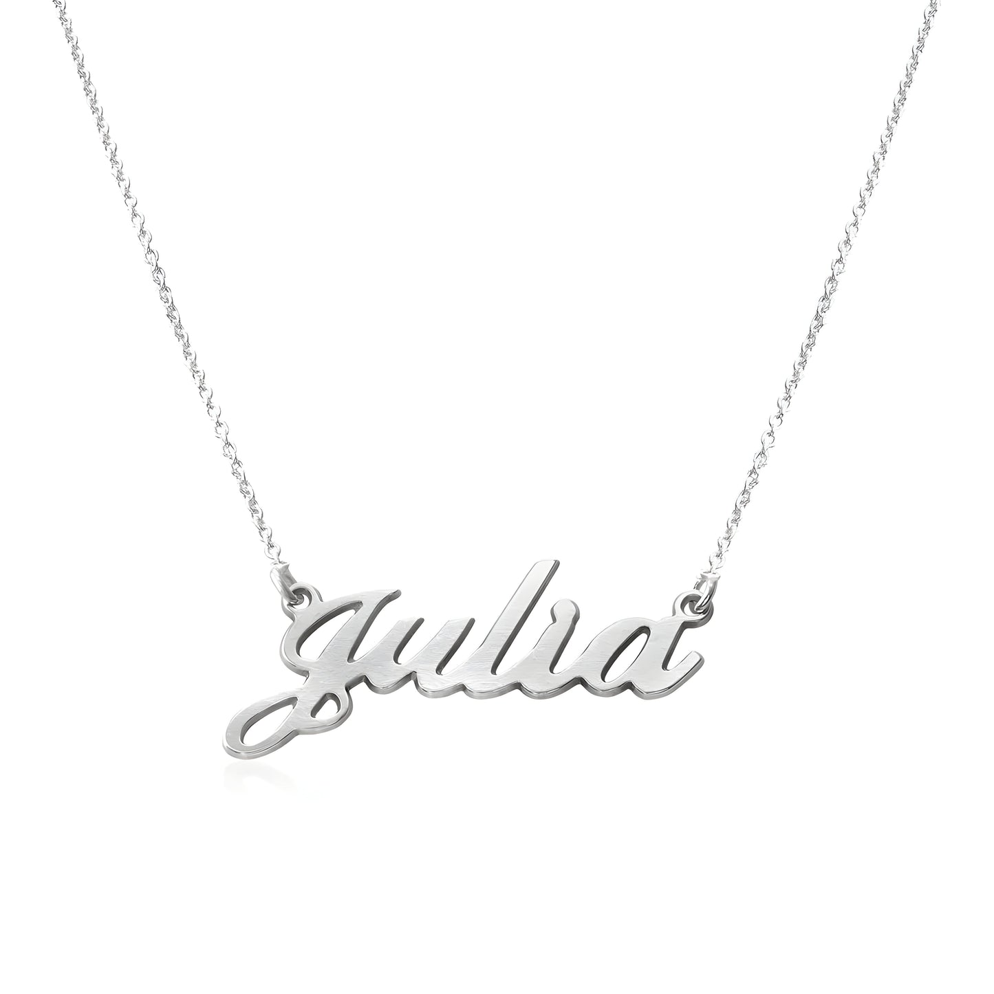 Yours Truly 22K Plated Classic Cocktail Name Necklace