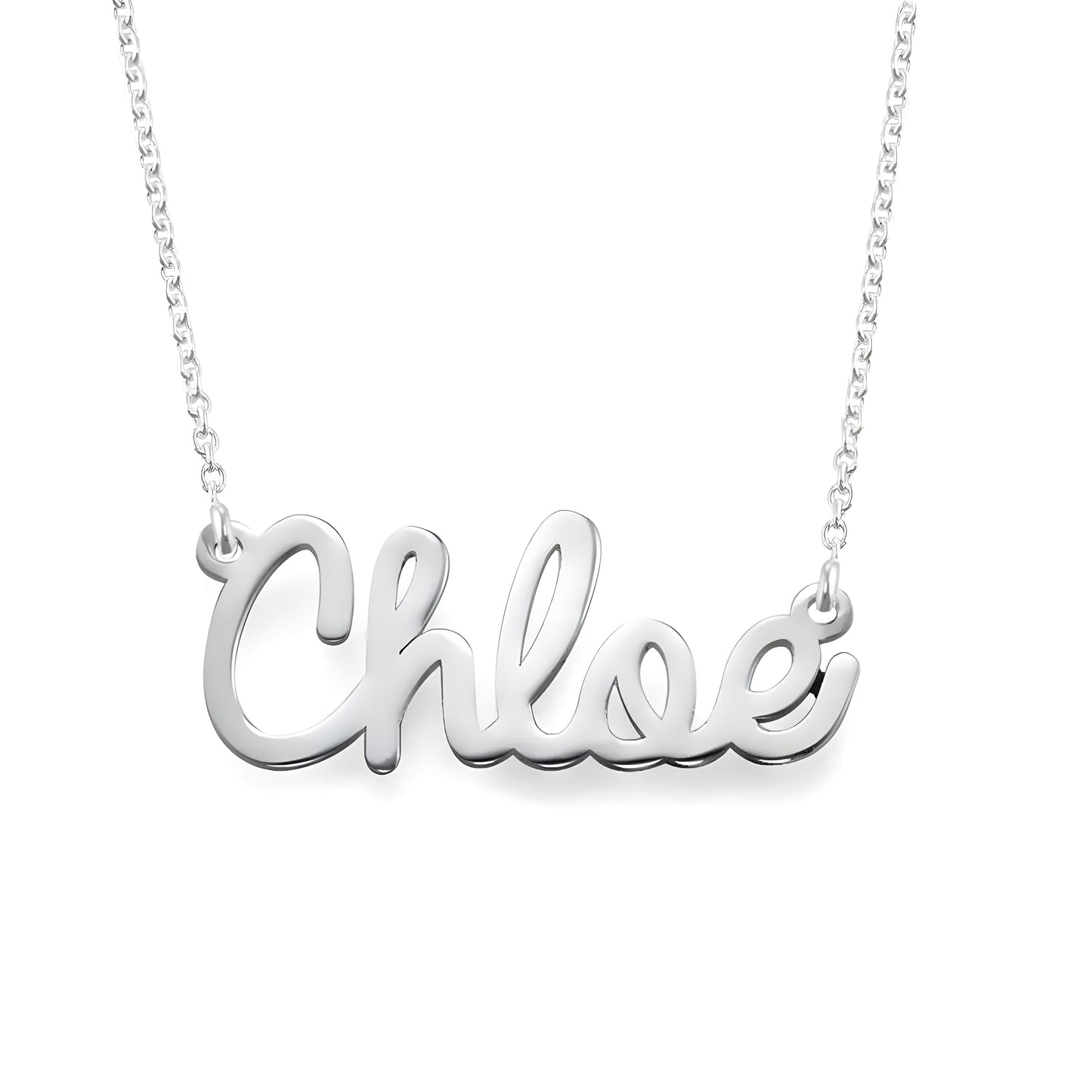 Yours Truly 22K Plated Cursive Name Necklace