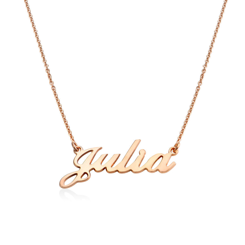 Yours Truly 22K Plated Classic Name Necklace
