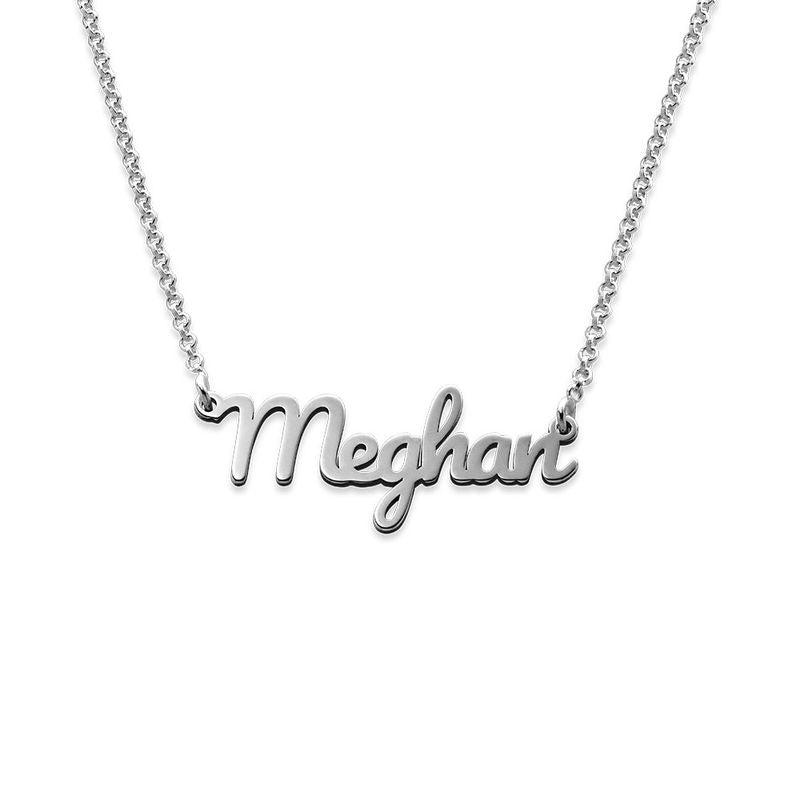 Yours Truly 22K Plated Dainty Name Necklace