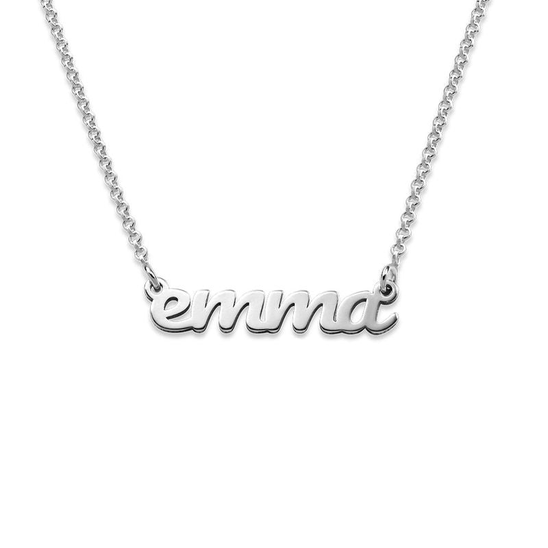 Yours Truly 22K Plated Dainty Name Necklace