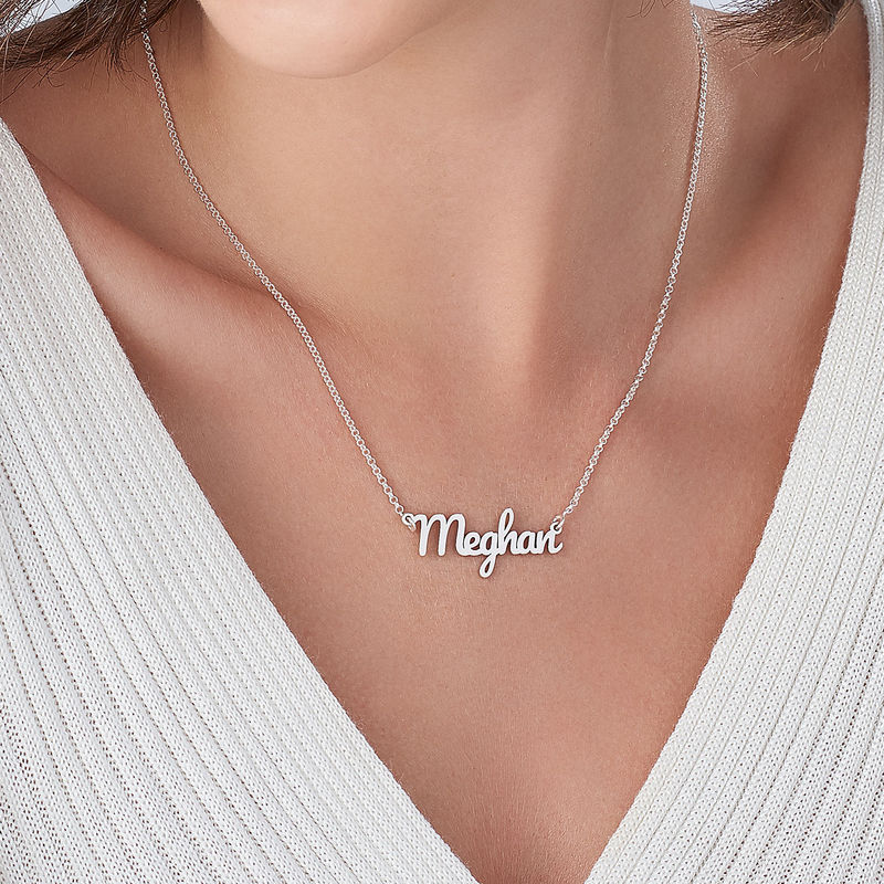 Yours Truly 22K Plated Dainty Name Necklace