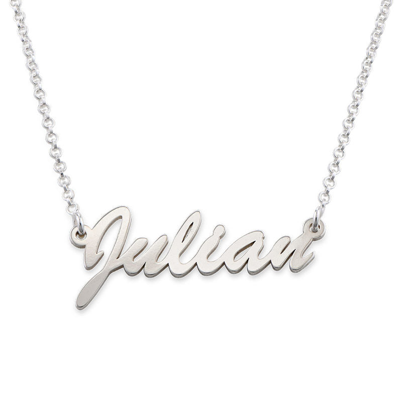 Yours Truly 22K Plated Basic Name Necklace