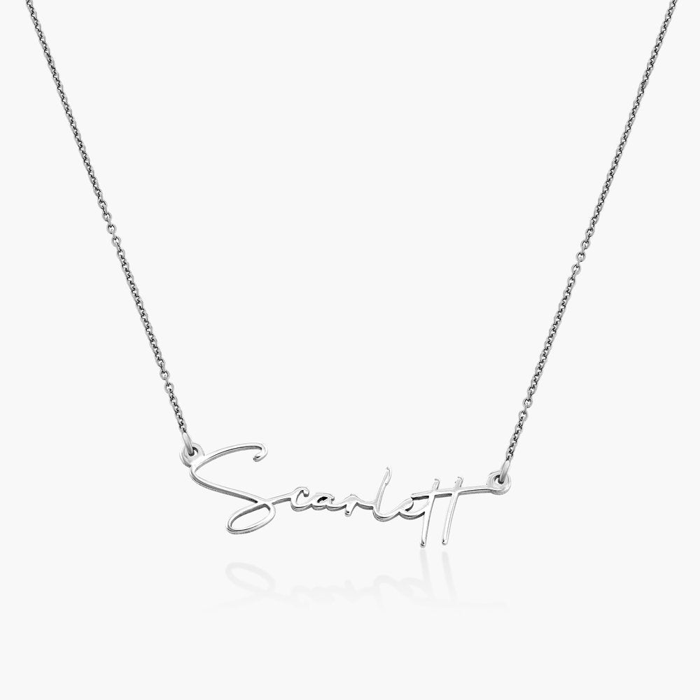 Yours Truly 22K Plated Signature Name Necklace