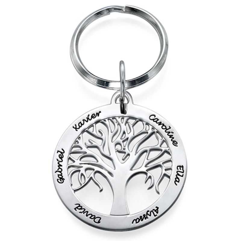 Yours Truly 22K Plated Tree of Life Keychain